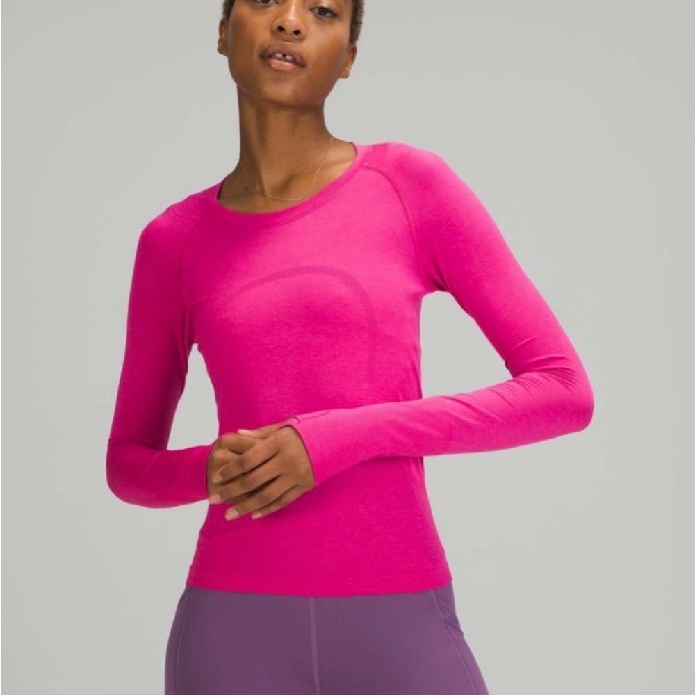 Lululemon Athletica Swiftly Tech Long sleeve 2.0 Sonic Pink
